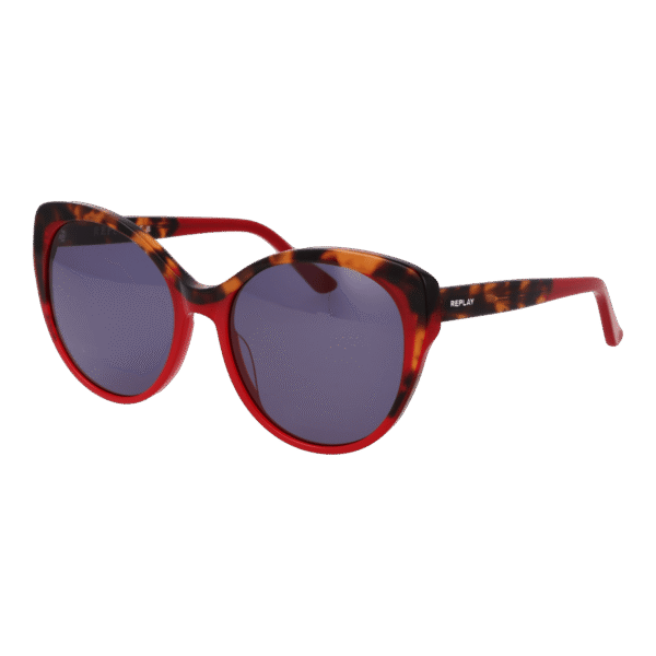 Replay Sonnenbrille RY582S 56H04 – 45° Seitenansicht Replay Schmetterling Sonnenbrille RY582S 56H04 in Rot – 45° Seitenansicht