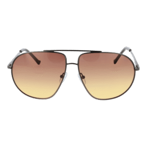 Replay Sonnenbrille RY623 62S04 – Frontansicht mit Metall Rahmen und Braun Gläsern