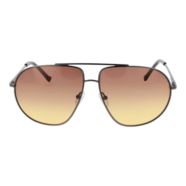 Replay Sonnenbrille RY623 62S04 – Frontansicht mit Metall Rahmen und Braun Gläsern