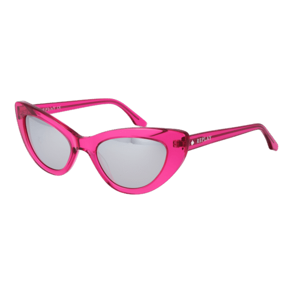 Replay Katzenaugen Sonnenbrille RY626 52S04 in Rosa – 45° Seitenansicht