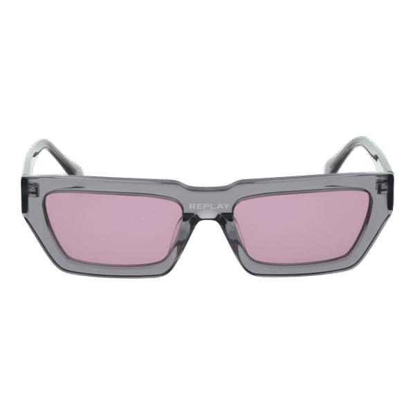 Replay Sonnenbrille RY636 54S04 – Frontansicht mit Kunststoff Rahmen und Rosa Gläsern