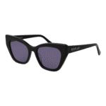 Replay Katzenaugen Sonnenbrille RY663S 53R01 in Schwarz – 45° Seitenansicht