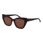Replay Katzenaugen Sonnenbrille RY663S 53R02 in Braun – 45° Seitenansicht
