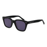 Replay Quadrat Sonnenbrille RY664S 52R01 in Schwarz – 45° Seitenansicht