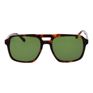 Replay Sonnenbrille RY677S 57H01 – Frontansicht mit Kunststoff Rahmen und Grün Gläsern