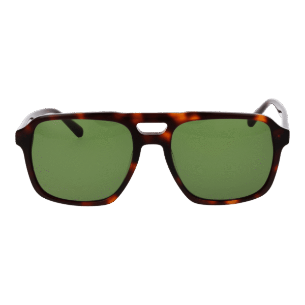 Replay Sonnenbrille RY677S 57H01 – Frontansicht mit Kunststoff Rahmen und Grün Gläsern