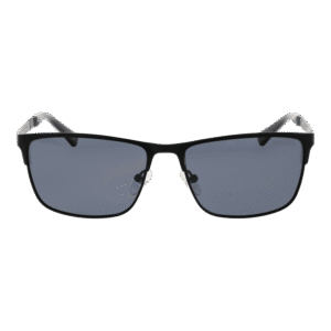 Skechers Sonnenbrille SE6135 5702D – Frontansicht mit Metall Rahmen und Schwarz Gläsern