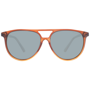 Skechers Sonnenbrille SE6180 5345R – Frontansicht mit Kunststoff Rahmen und Grün Gläsern