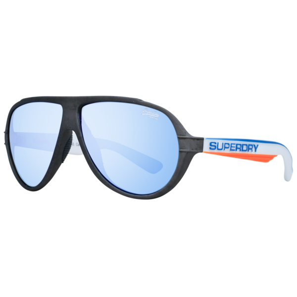 Superdry Pilotenbrille Sonnenbrille SDS Downtown 58108 in Mehrfarbig – 45° Seitenansicht
