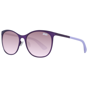 Superdry Quadrat Sonnenbrille SDS Echoes 56020 in Lila – 45° Seitenansicht