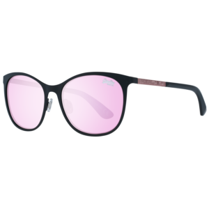 Superdry Quadrat Sonnenbrille SDS Echoes 56027 in Schwarz – 45° Seitenansicht