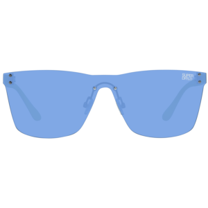 Superdry Sonnenbrille SDS Electroshock 13105 – Frontansicht mit Polycarbonat Rahmen und Blau Gläsern