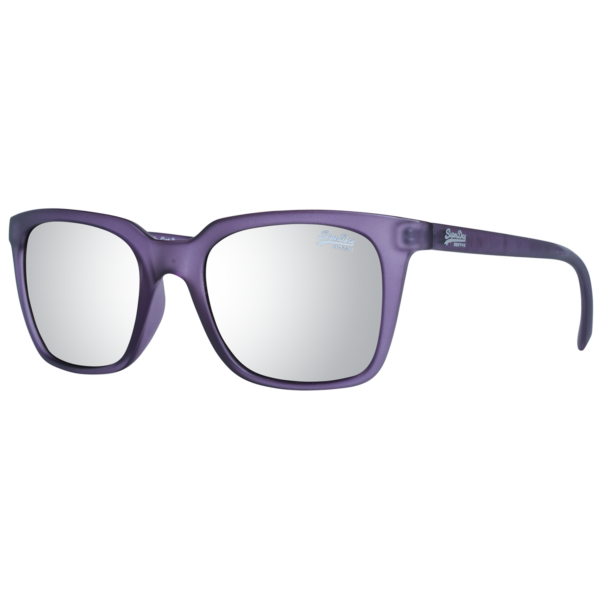 Superdry Trapez Sonnenbrille SDS Haylee 51161 in Lila – 45° Seitenansicht