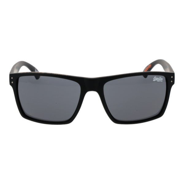 Superdry Sonnenbrille SDS-KOBE 56104 – Frontansicht mit Polycarbonat Rahmen und Grau Gläsern