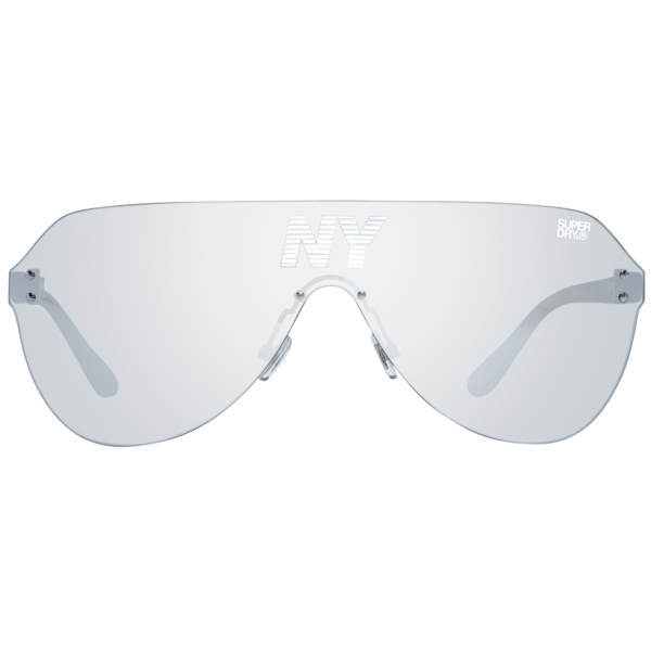 Superdry Sonnenbrille SDS Monovector 14108 – Frontansicht mit Polycarbonat Rahmen und Grau Gläsern