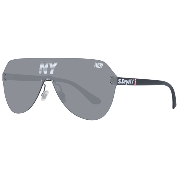 Superdry Monoscheibe Sonnenbrille SDS Monovector 14127 in Schwarz – 45° Seitenansicht
