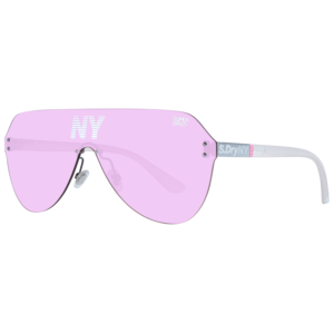 Superdry Monoscheibe Sonnenbrille SDS Monovector 14172 in Silber – 45° Seitenansicht