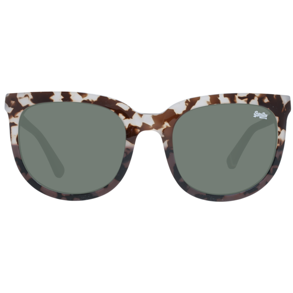 Superdry Sonnenbrille SDS Phoenix 55108 – Frontansicht mit Polycarbonat Rahmen und Grau Gläsern