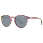 Superdry Rund Sonnenbrille SDS Saratogalux 47172 in Mehrfarbig – 45° Seitenansicht