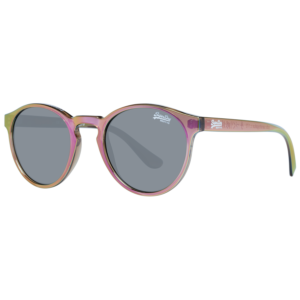 Superdry Rund Sonnenbrille SDS Saratogalux 47172 in Mehrfarbig – 45° Seitenansicht