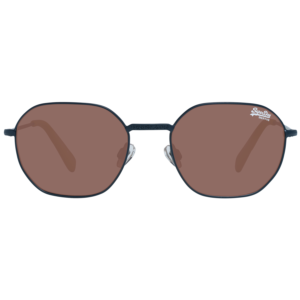 Superdry Sonnenbrille SDS Super 52006 – Frontansicht mit Monel Rahmen und Braun Gläsern