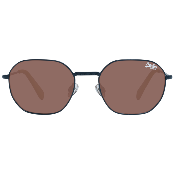 Superdry Sonnenbrille SDS Super 52006 – Frontansicht mit Monel Rahmen und Braun Gläsern