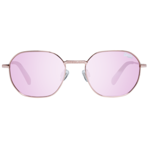 Superdry Sonnenbrille SDS Super 52201 – Frontansicht mit Monel Rahmen und Lila Gläsern