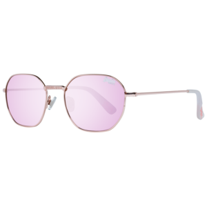 Superdry Trapez Sonnenbrille SDS Super 52201 in Rosé Gold – 45° Seitenansicht