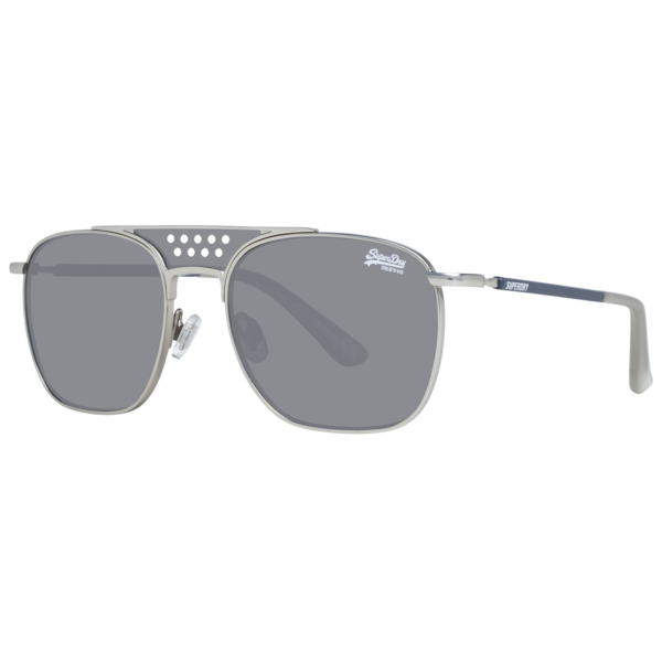 Superdry Rechteck Sonnenbrille SDS Trophy 54010 in Gunmetal – 45° Seitenansicht