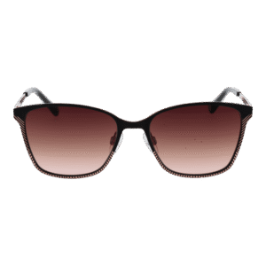 Ted Baker Sonnenbrille TB1563 53004 – Frontansicht mit Azetat Rahmen und Braun Gläsern