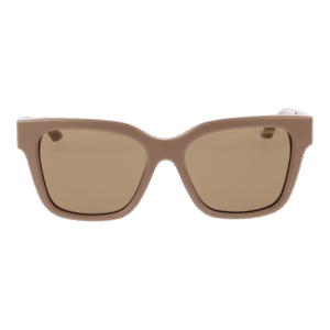 Trussardi Sonnenbrille TSW9012 55D01 – Frontansicht mit Azetat Rahmen und Beige Gläsern