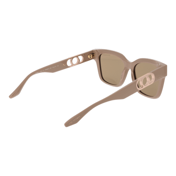 Rückansicht der Trussardi Sonnenbrille TSW9012 55D01 – Azetat Rahmen