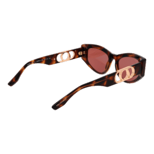 Rückansicht der Trussardi Sonnenbrille TSW9013 54G21 – Azetat Rahmen