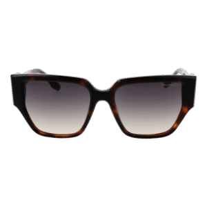Trussardi Sonnenbrille TSW9023 55G21 – Frontansicht mit Azetat Rahmen und Grau Gläsern