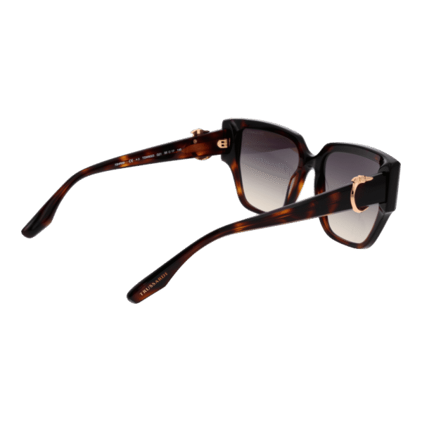 Rückansicht der Trussardi Sonnenbrille TSW9023 55G21 – Azetat Rahmen