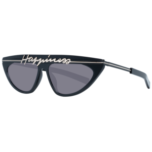 Sting Katzenaugen Sonnenbrille SST367 560700 in Schwarz – 45° Seitenansicht