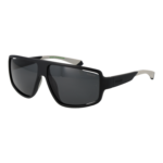 Polaroid Quadrat Sonnenbrille PLD 7054/S 61O6WM9 in Schwarz – 45° Seitenansicht