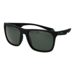 Polaroid Quadrat Sonnenbrille PLD 2141/S 563OLUC in Schwarz – 45° Seitenansicht