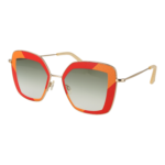 Comma Schmetterling Sonnenbrille 77168 6080 in Gold – 45° Seitenansicht
