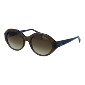 Comma Oval Sonnenbrille 77195 5364 in Oliv – 45° Seitenansicht