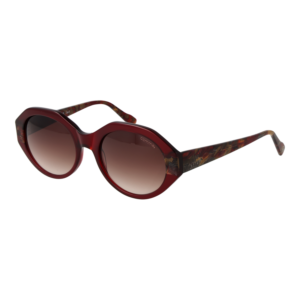 Comma Oval Sonnenbrille 77195 5373 in Rot – 45° Seitenansicht