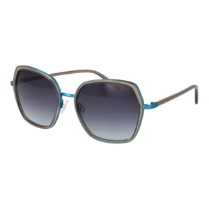 Comma Quadrat Sonnenbrille 77178 5664 in Grau – 45° Seitenansicht