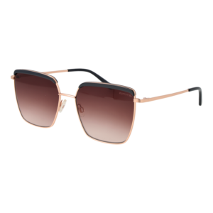 Comma Quadrat Sonnenbrille 77179 5717 in Rosé Gold – 45° Seitenansicht