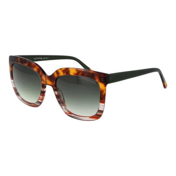 Comma Quadrat Sonnenbrille 77181 5368 in Braun – 45° Seitenansicht