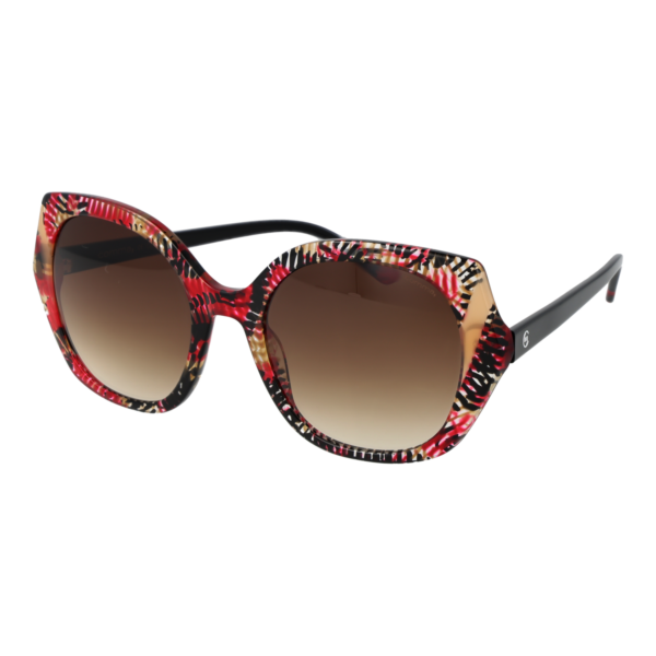 Comma Geometric Sonnenbrille 77187 5476 in Mehrfarbig – 45° Seitenansicht