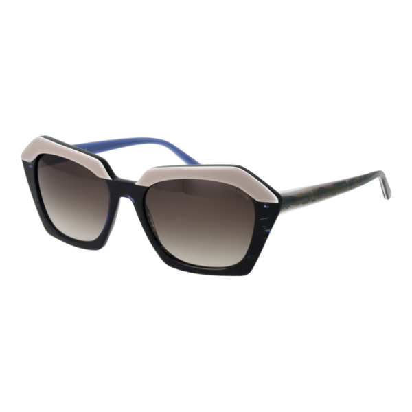 Comma Sonnenbrille 77189 5394 – 45° Seitenansicht Comma Geometric Sonnenbrille 77189 5394 in Blau – 45° Seitenansicht