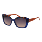 Comma Katzenaugen Sonnenbrille 77191 5446 in Blau – 45° Seitenansicht