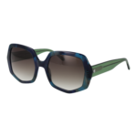 Comma Quadrat Sonnenbrille 77194 5545 in Blau – 45° Seitenansicht