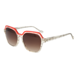 Comma Quadrat Sonnenbrille 77202 5407 in Perle – 45° Seitenansicht