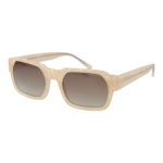 Comma Oval Sonnenbrille 77209 5308 in Beige – 45° Seitenansicht